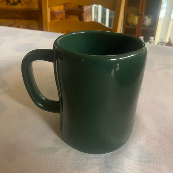 Rae Dunn “PEACE” Ceramic Mug Cup Holiday Green - Picture 6 of 9